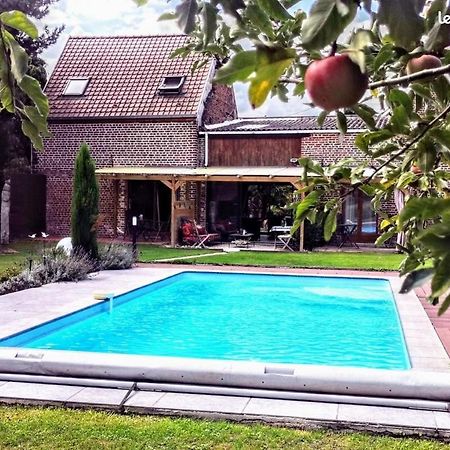 Chambres D Hotes ,Hotel ,Secret D'Une Nuit A Vicq Pres De Onnaing,Avec Piscine Екстериор снимка