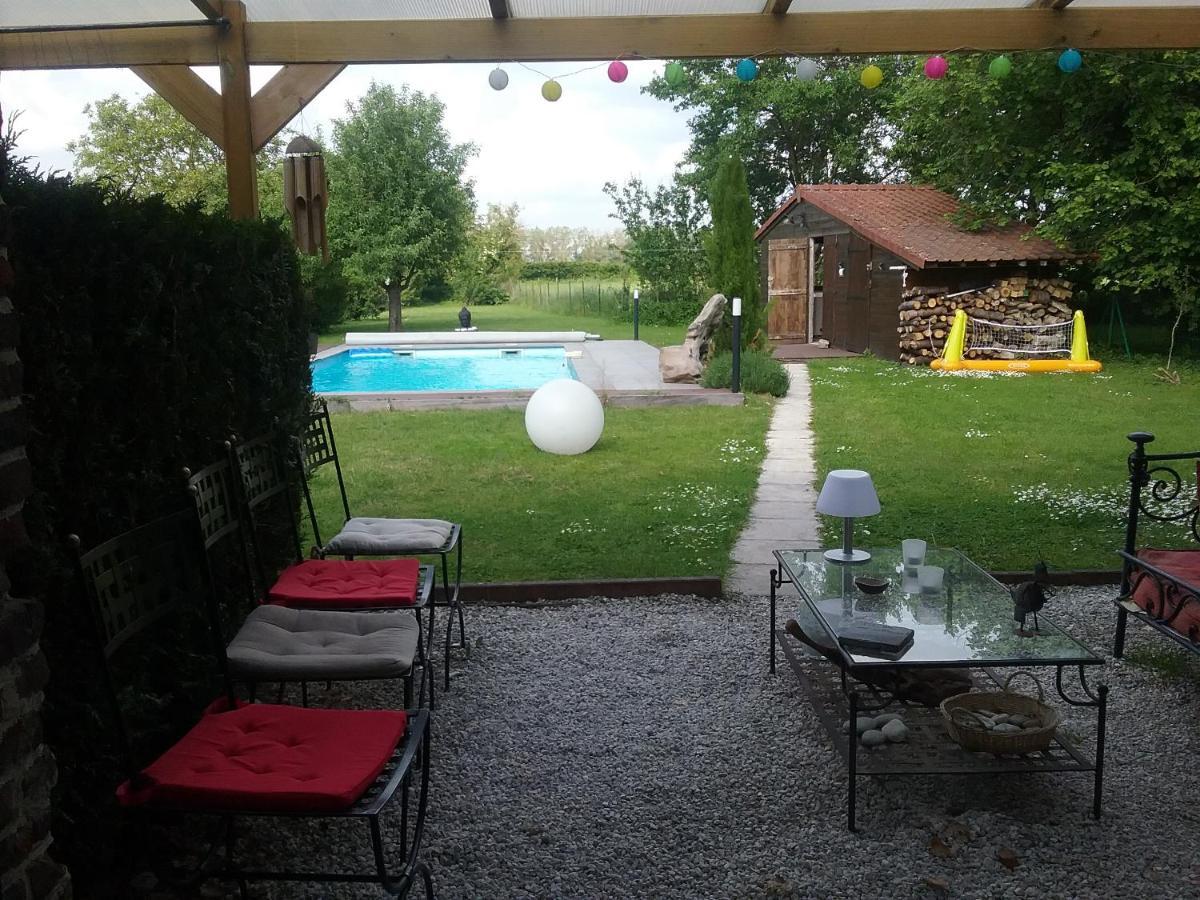 Chambres D Hotes ,Hotel ,Secret D'Une Nuit A Vicq Pres De Onnaing,Avec Piscine Екстериор снимка