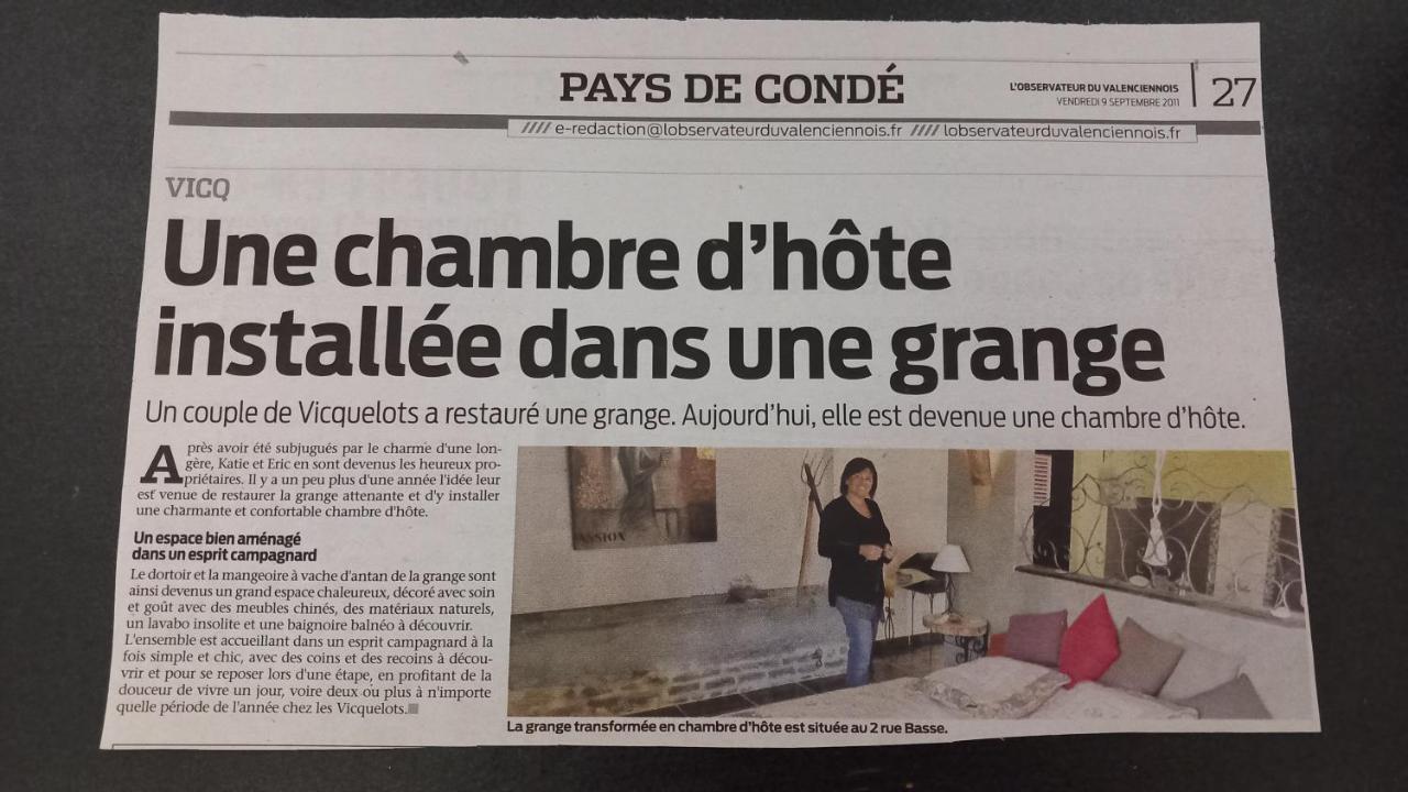 Chambres D Hotes ,Hotel ,Secret D'Une Nuit A Vicq Pres De Onnaing,Avec Piscine Екстериор снимка